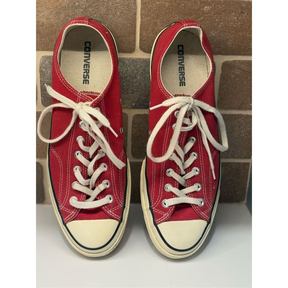 Converse All Star Sneakers Men Size 11 Dark Pink Red‎ Low Top